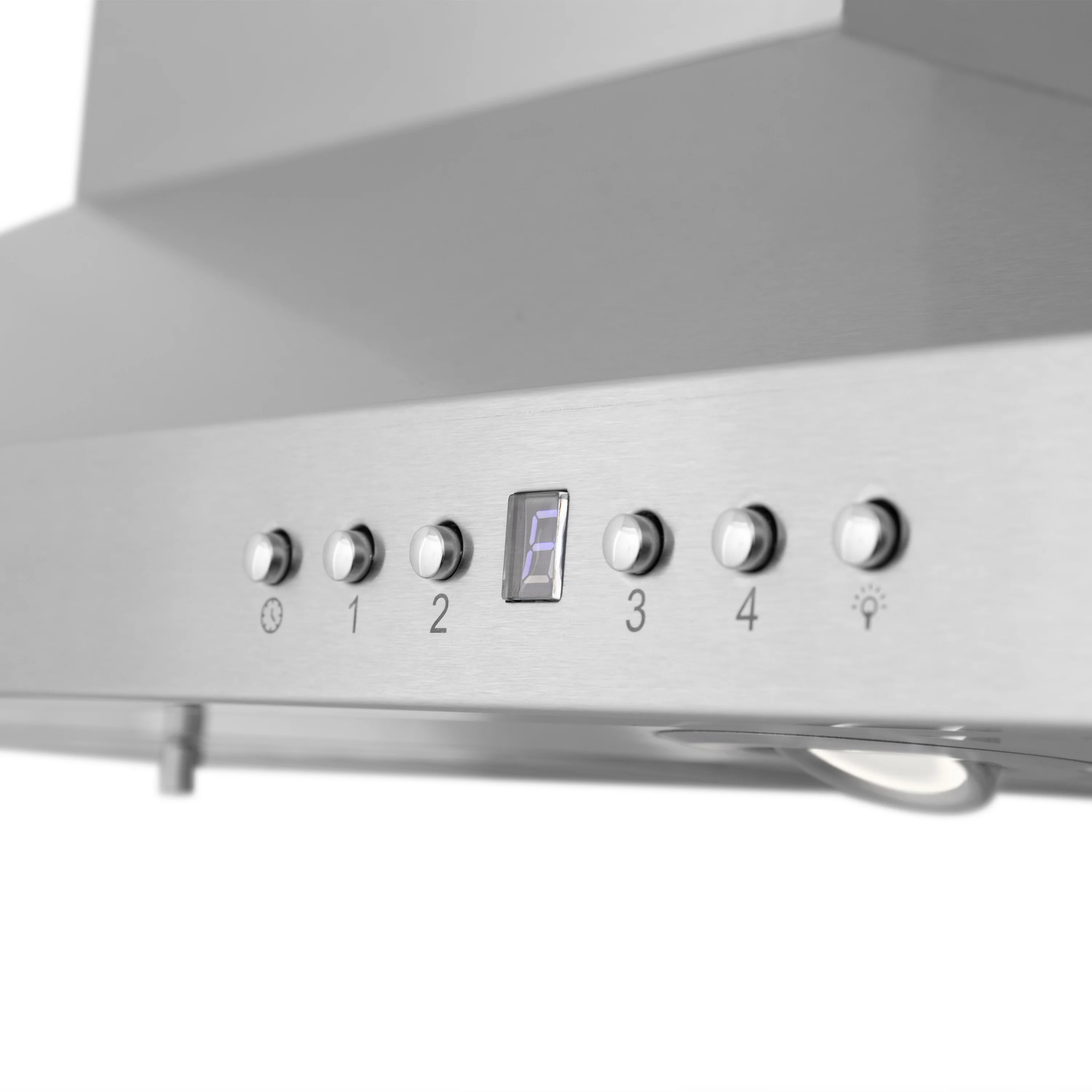48" ZLINE CrownSound™Ducted Vent Island Mount Range Hood in Stainless Steel with Built-in Bluetooth Speakers (GL2iCRN-BT-48) - Image 8