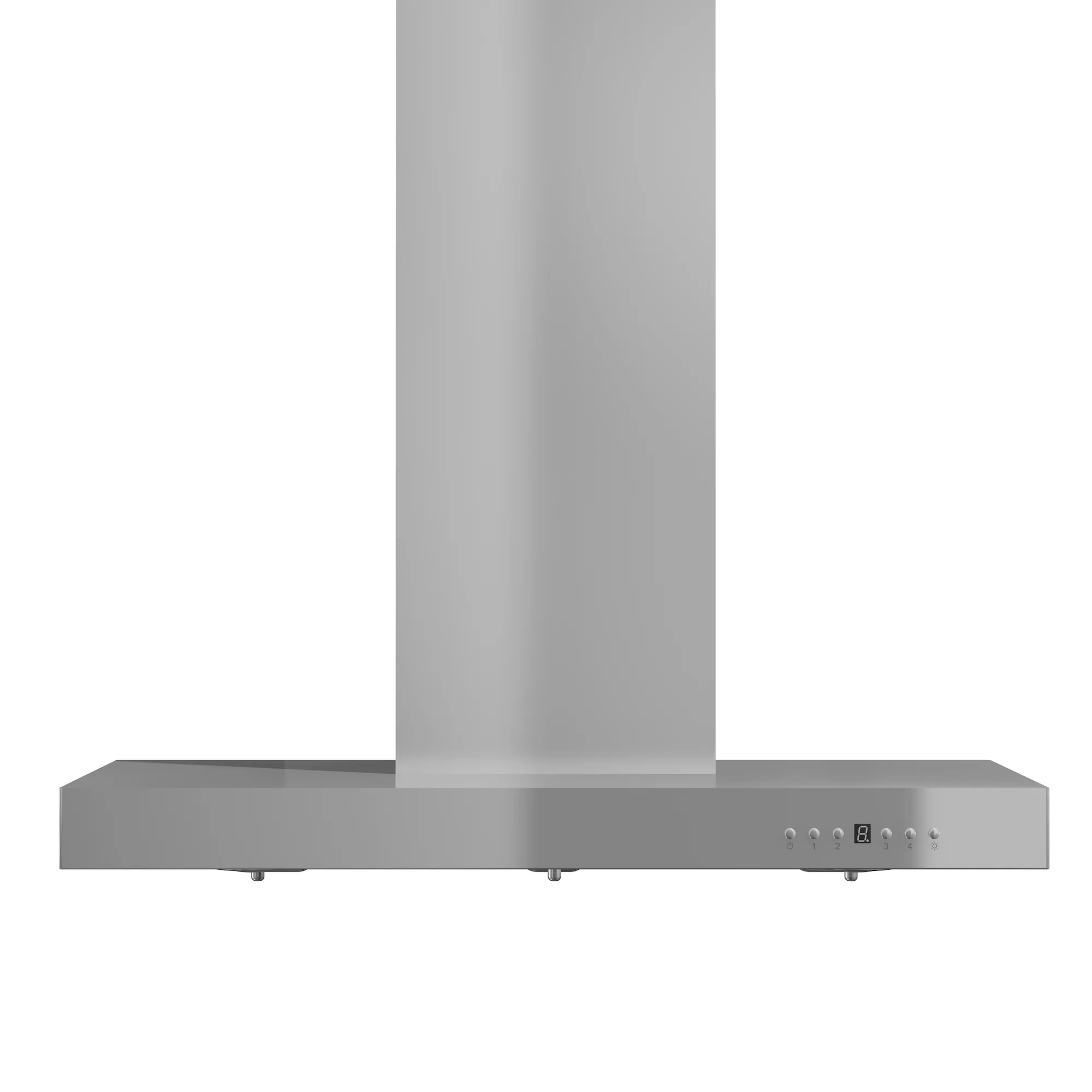 ZLINE 48" Convertible Vent Wall Mount Range Hood in Stainless Steel with Crown Molding (KECRN-48) - Image 3