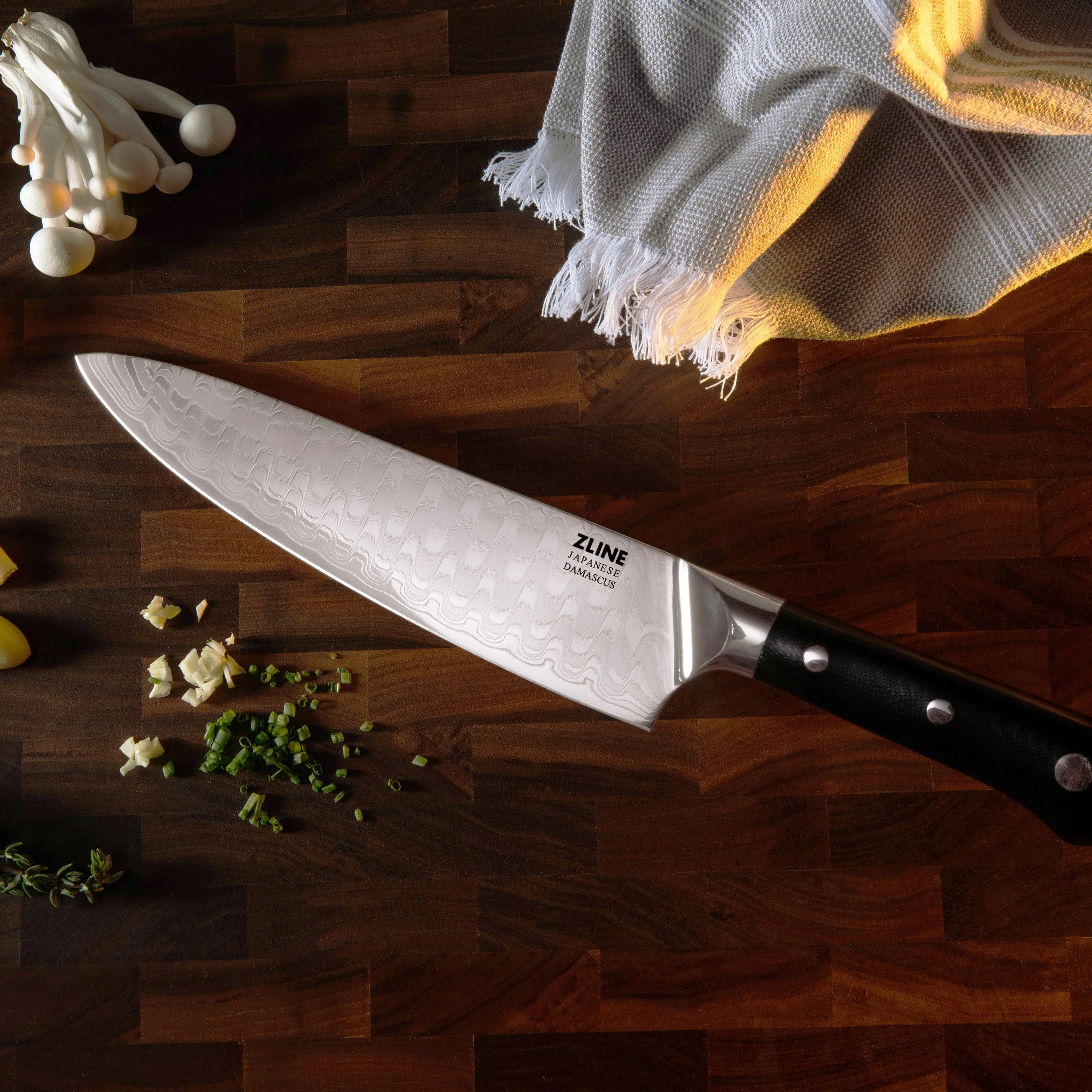 ZLINE 8” Professional Damascus Steel Chef’s Knife (KCKT-JD) - Image 8