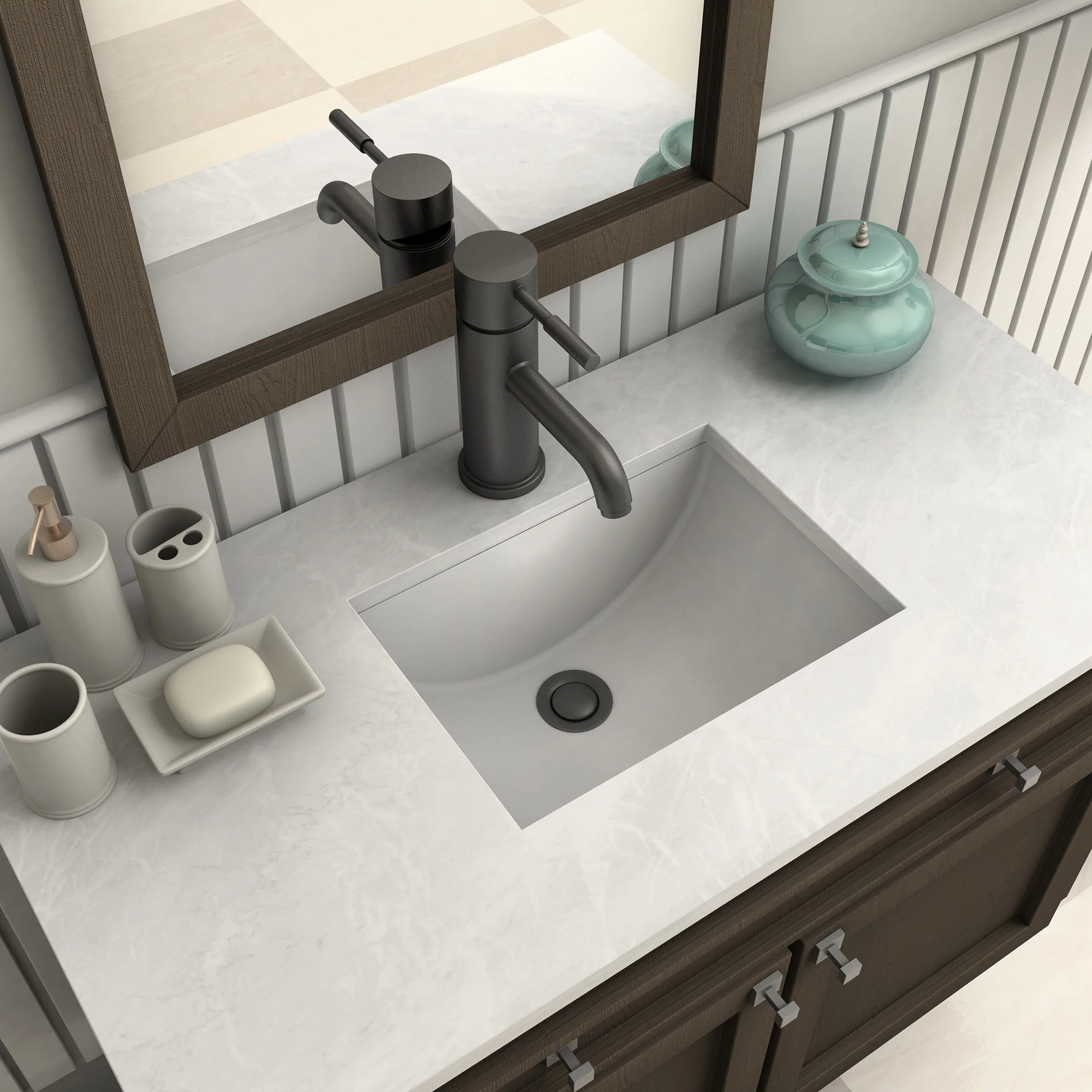 ZLINE Autograph Edition Aloha Bath Faucet in Matte Black (ALH-BF-MB) - Image 6