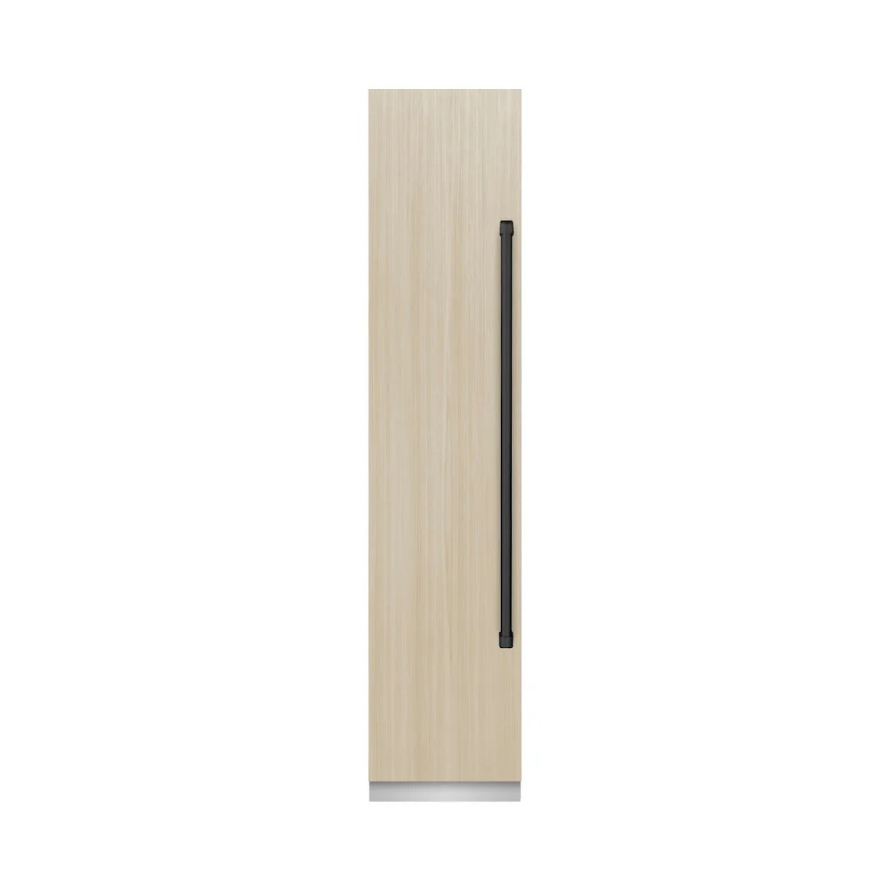 ZLINE Autograph Edition 18 in. 8.6 cu. ft. Panel Ready Left Hinge Column Freezer with Graphite Gray Interior and Matte Black Accents (RBCFVLZ-18-MB) - Image 6