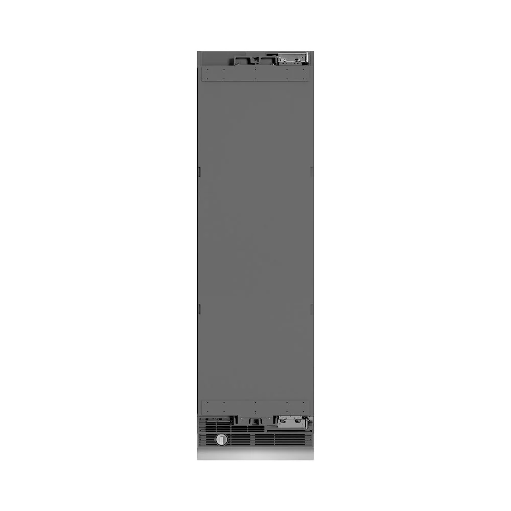 ZLINE Autograph Edition 24 in. 12.5 cu. ft. Panel Ready Column Refrigerator with Graphite Gray Interior and Matte Black Accents (RBCRVZ-24-MB) - Image 5