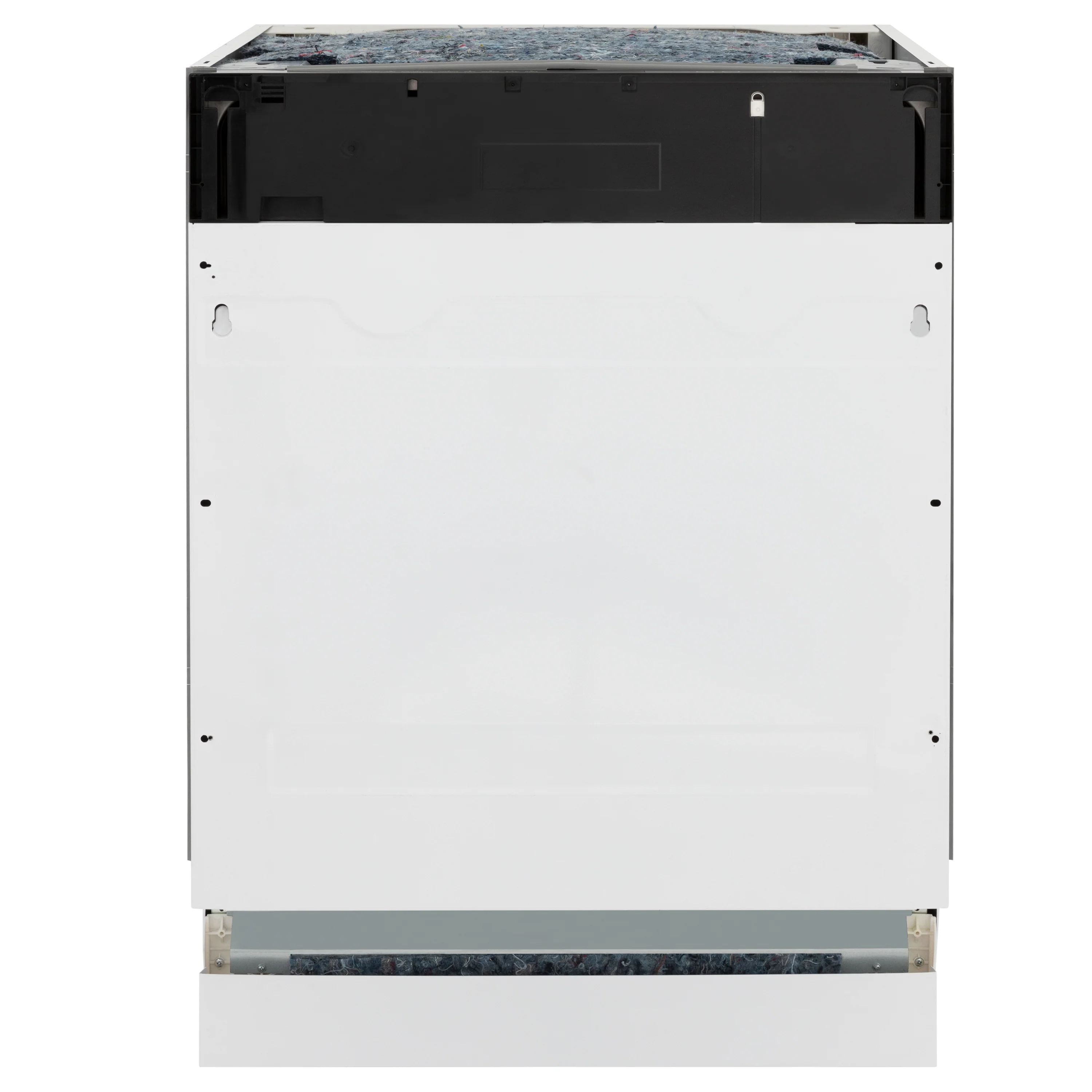 ZLINE Autograph Edition 24" Tallac Series 3rd Rack Top Control Built-In Tall Tub Dishwasher in Custom Panel Ready with Polished Gold Handle, 51dBa (DWVZ-24-G) - Image 4