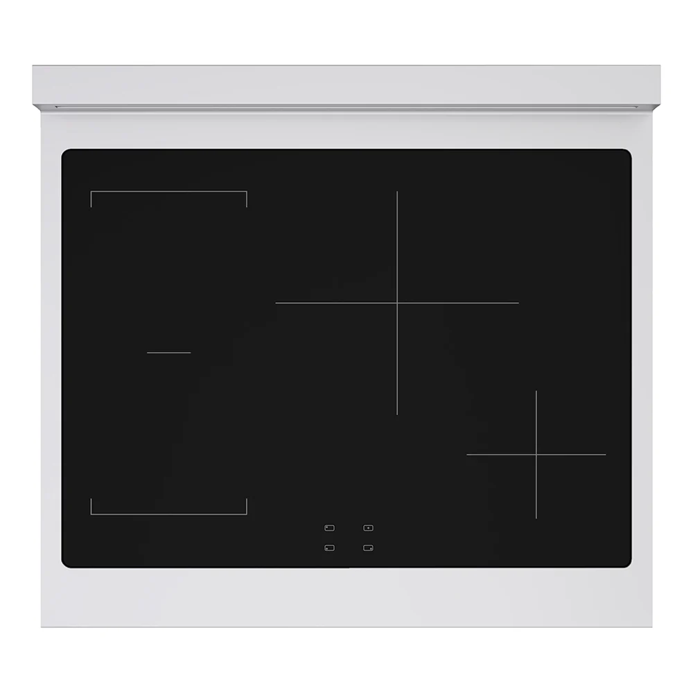 ZLINE Autograph Edition 30 in. 4.2 cu. ft. Paramount Induction Range with 4 Element Cooktop and Electric Convection Oven in Stainless Steel with Matte Black Accents (SINRZ-30-MB) - Image 3