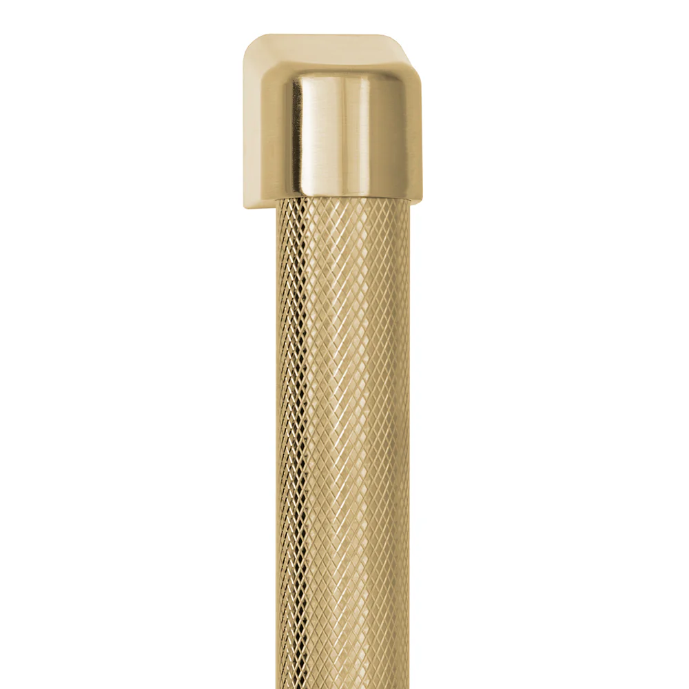 ZLINE Autograph Edition 30 in. Built-In Refrigerator Helix Handles (Set of 2) in Champagne Bronze (RBIVHZ-K-CB-30) - Image 3