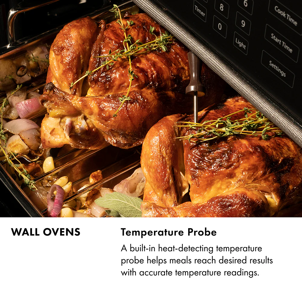 ZLINE Autograph Edition 30 in. Professional True Convection Single Wall Oven with Air Fry and Self Clean in Stainless Steel with Champagne Bronze Handle (WASZ-30-CB) - Image 26