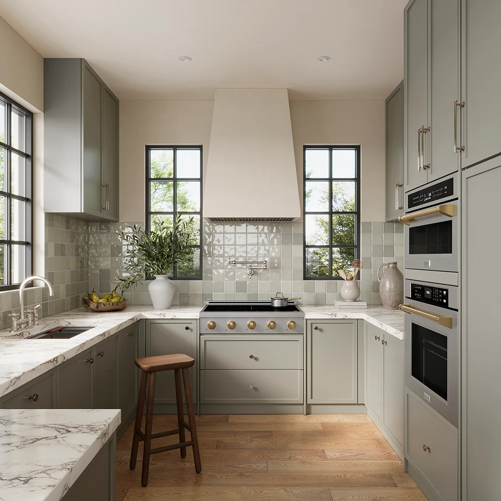 ZLINE Autograph Edition 36 in. Paramount Induction Rangetop with 5 Element Cooktop in Stainless Steel and Champagne Bronze Accents (SINRTZ-36-CB) - Image 13