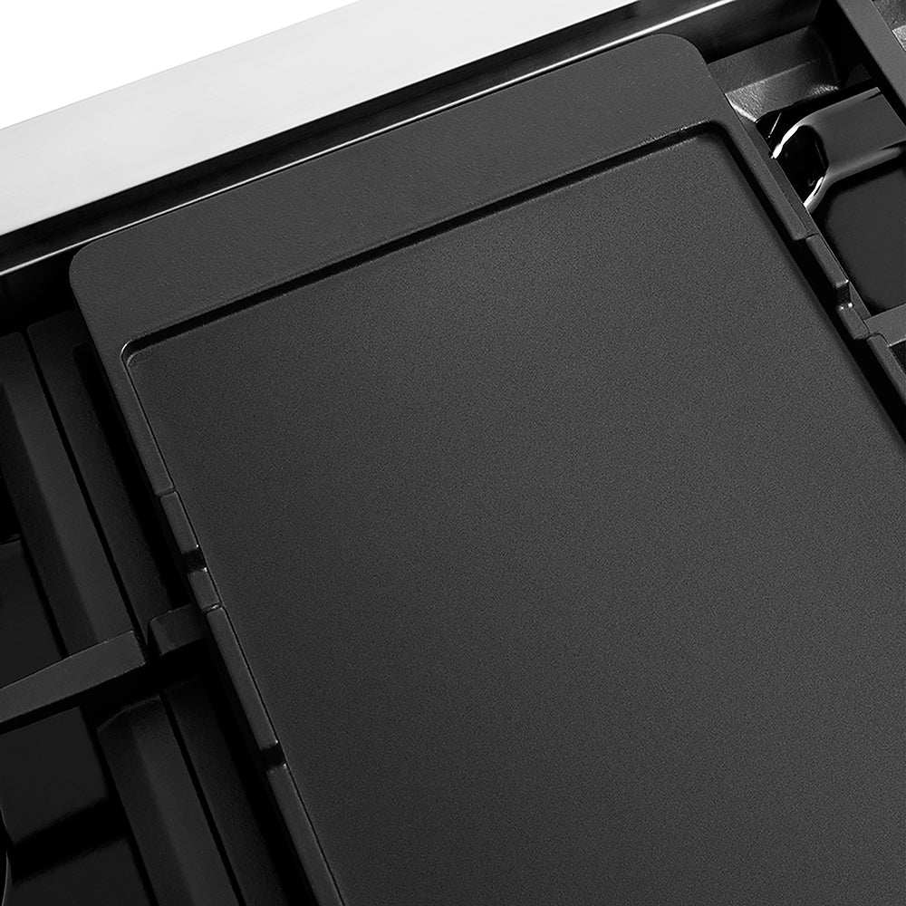 ZLINE Autograph Edition 48 in. Paramount Gas Rangetop with 8 Burner DuoPro™ Cooktop in Stainless Steel and Matte Black Accents, Open Box-Great Condition - Image 6