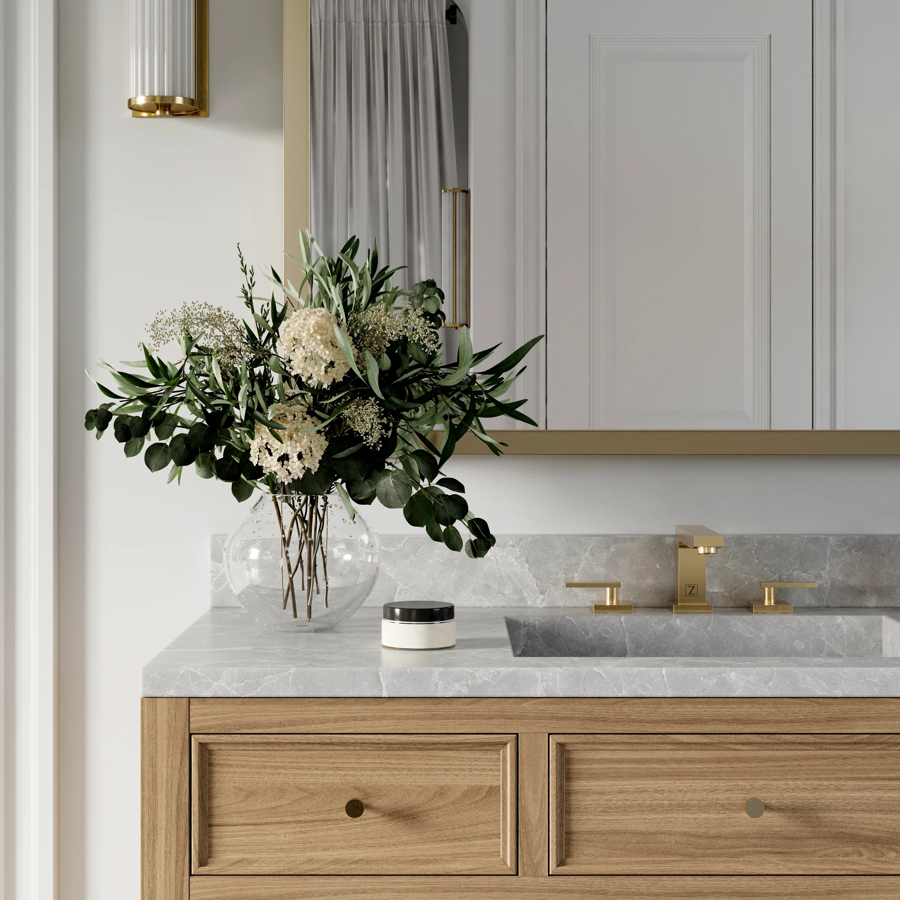 ZLINE Autograph Edition Crystal Bay Bath Faucet in Polished Gold (CBY-BF-PG) - Image 7