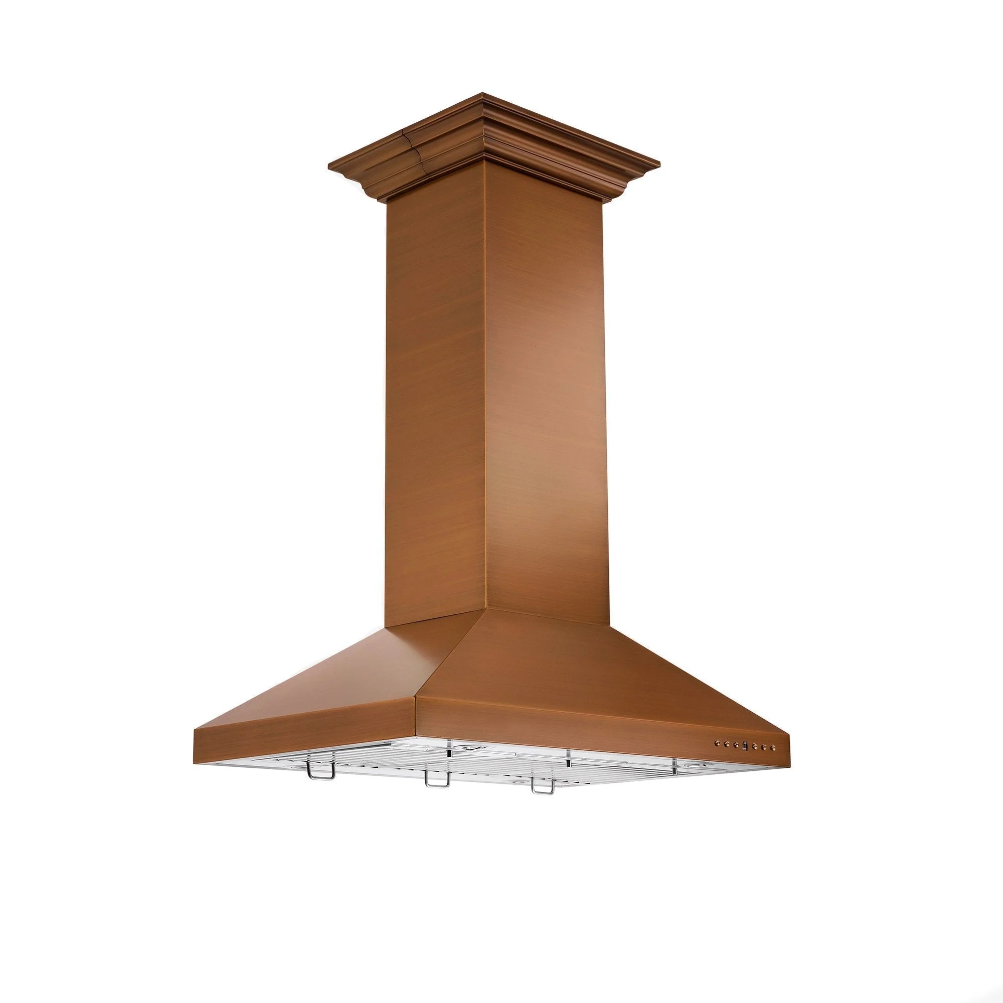 ZLINE 36 in. Designer Series Copper Island Mount Range Hood (8KL3iC-36) - Image 5