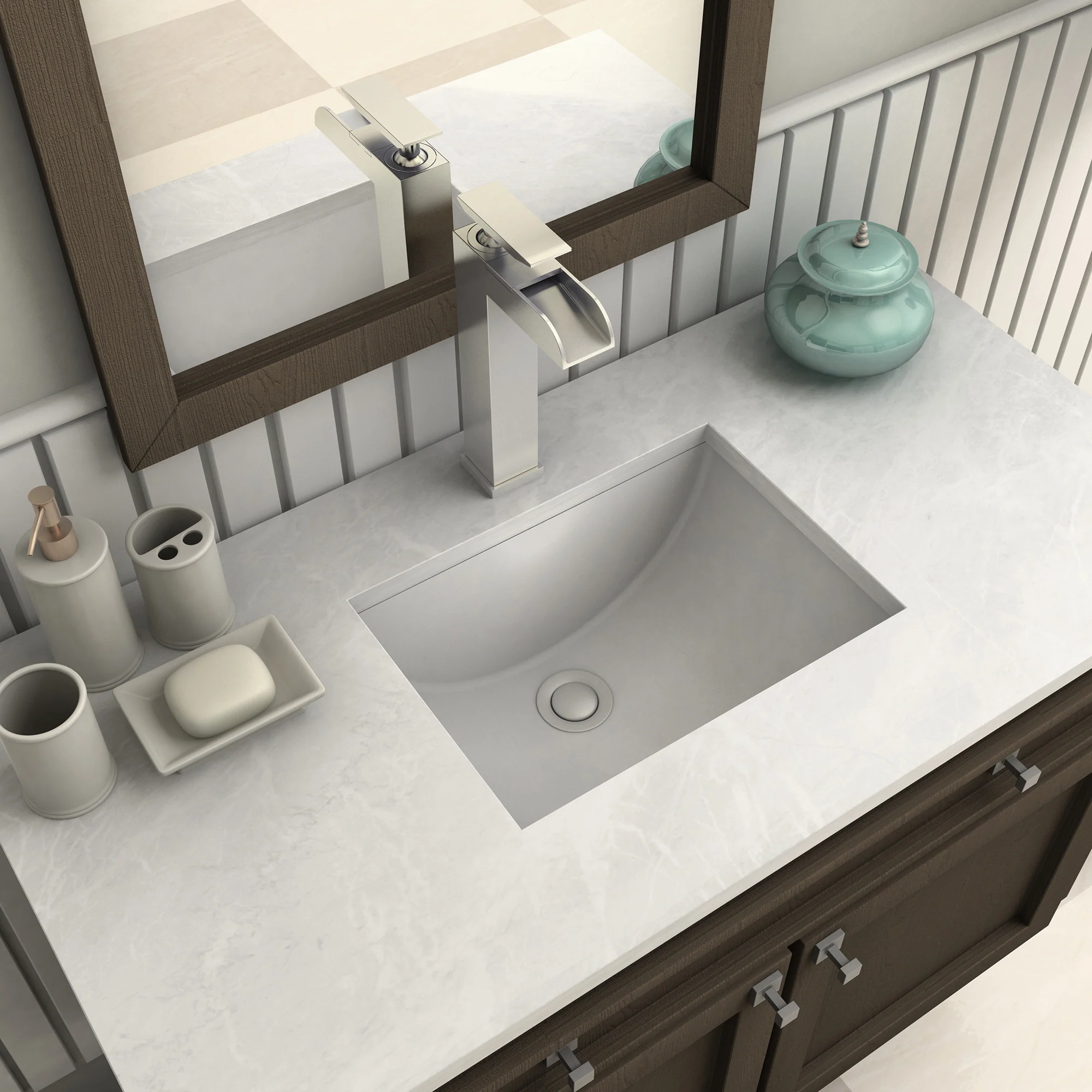 ZLINE Eagle Falls Bath Faucet in Brushed Nickel (EAG-BF-BN) - Image 6