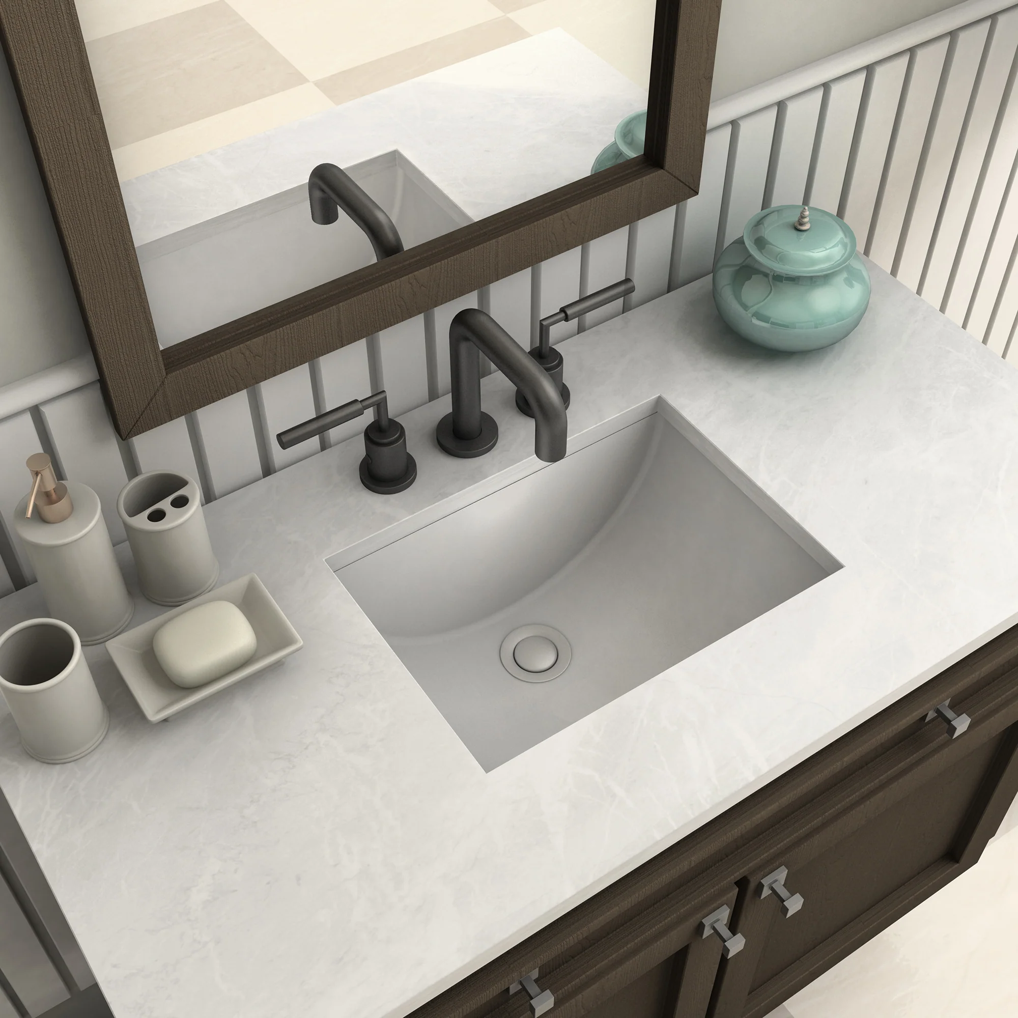 ZLINE Autograph Edition El Dorado Bath Faucet in Matte Black (ELD-BF-MB) - Image 2