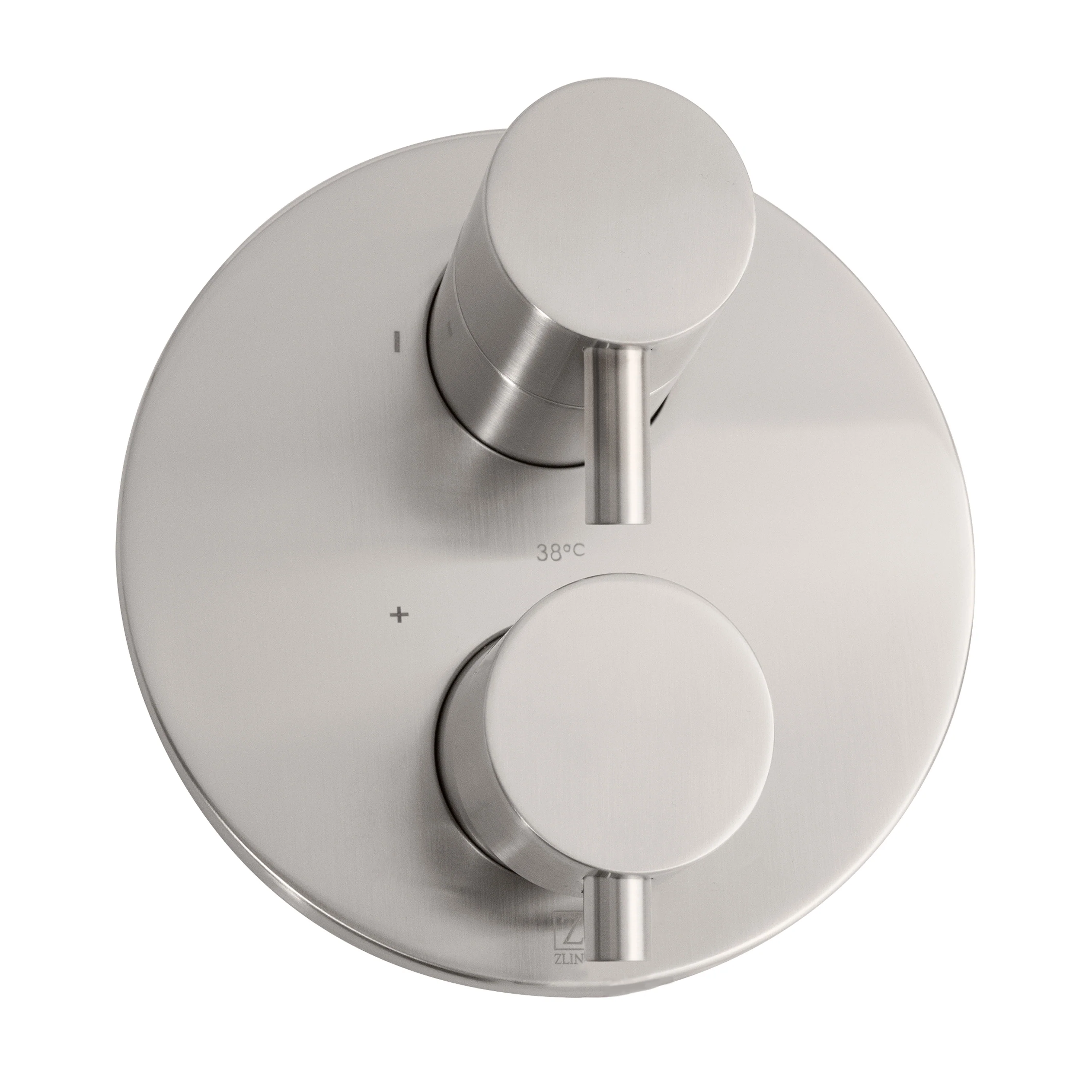 ZLINE Emerald Bay Thermostatic Shower System with Body Jets in Brushed Nickel (EMBY-SHS-T3-BN) - Image 2