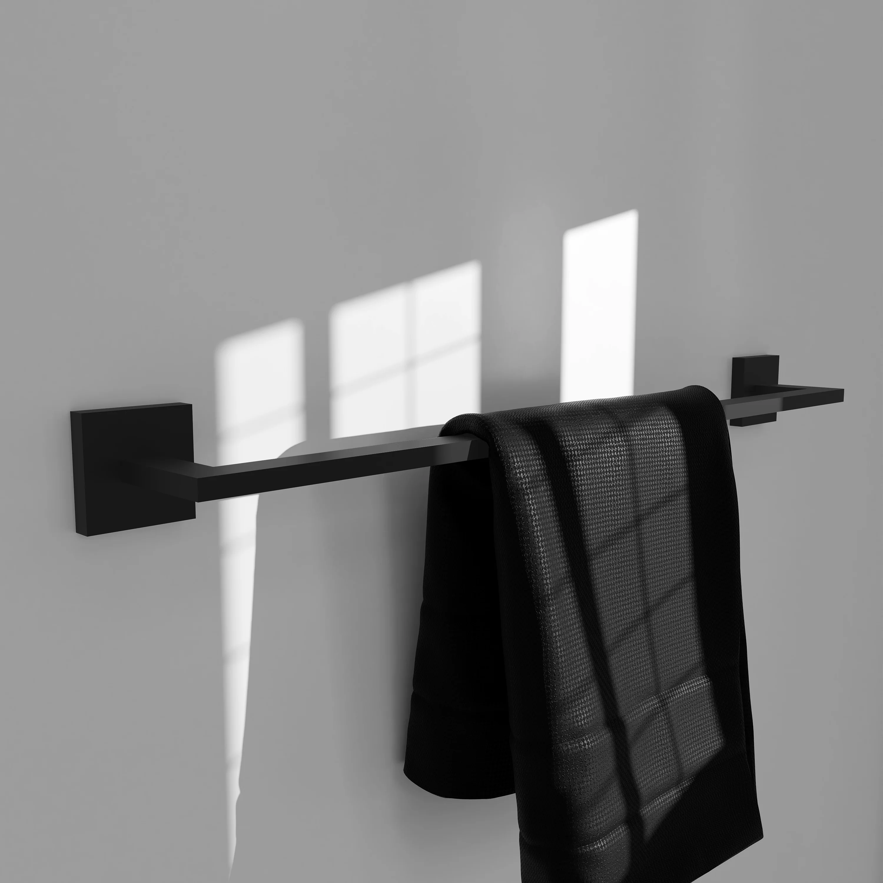 ZLINE Palisades 24 in. Towel Rail in Matte Black (RBCN1-TR-MB) - Image 4