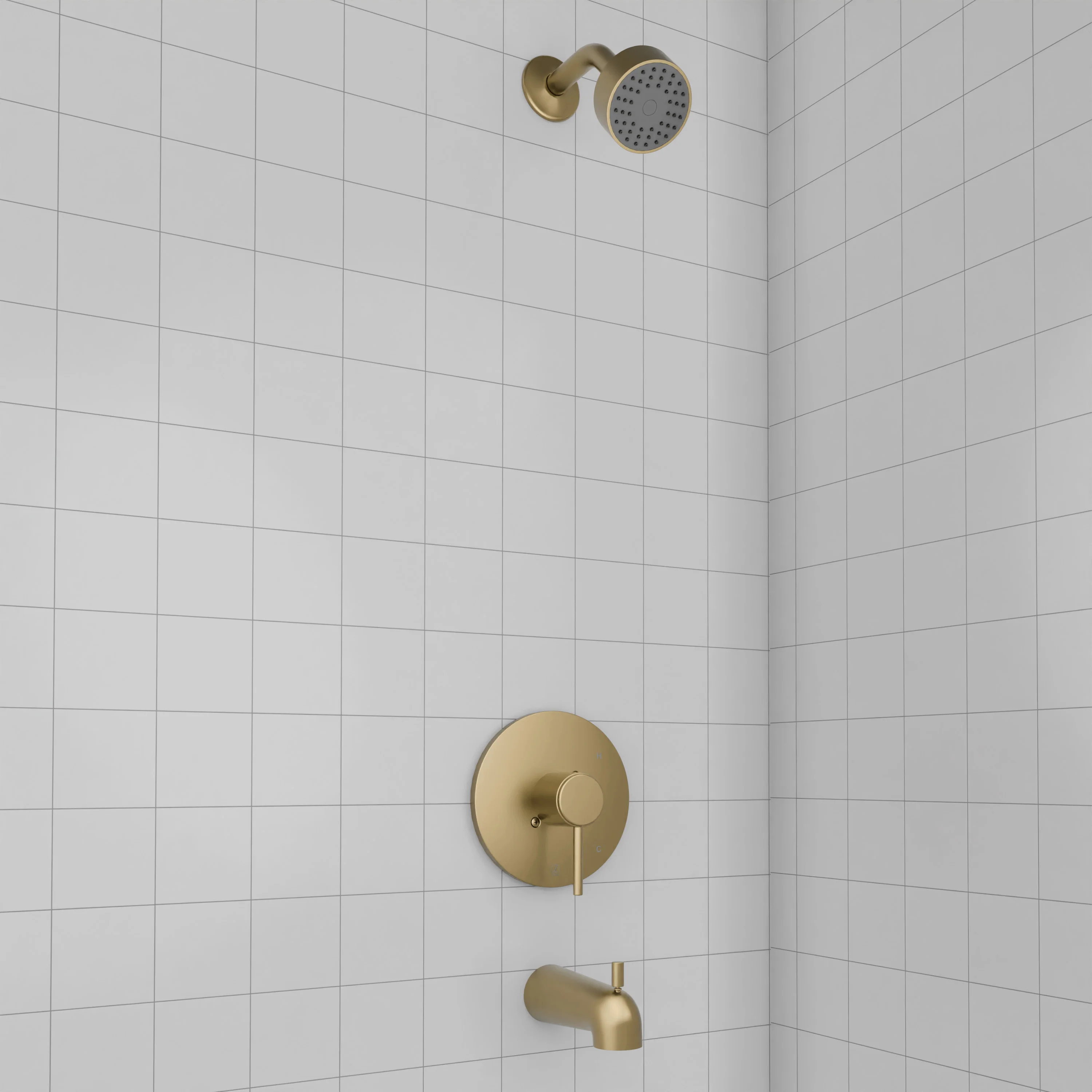 ZLINE Palisades Elegant Shower System in Champagne Bronze (RBCN1-SHS-CB) - Image 5
