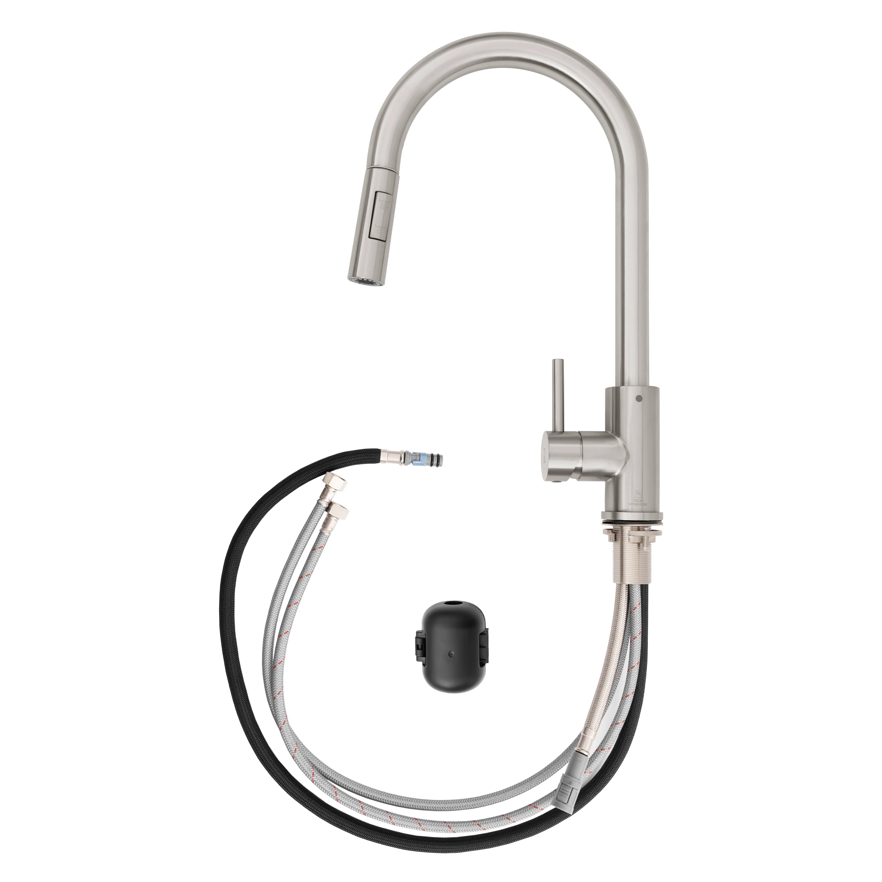 ZLINE Palisades Pull Down Single Handle Kitchen Faucet in Brushed Nickel (RBCN1-KF-BN) - Image 3