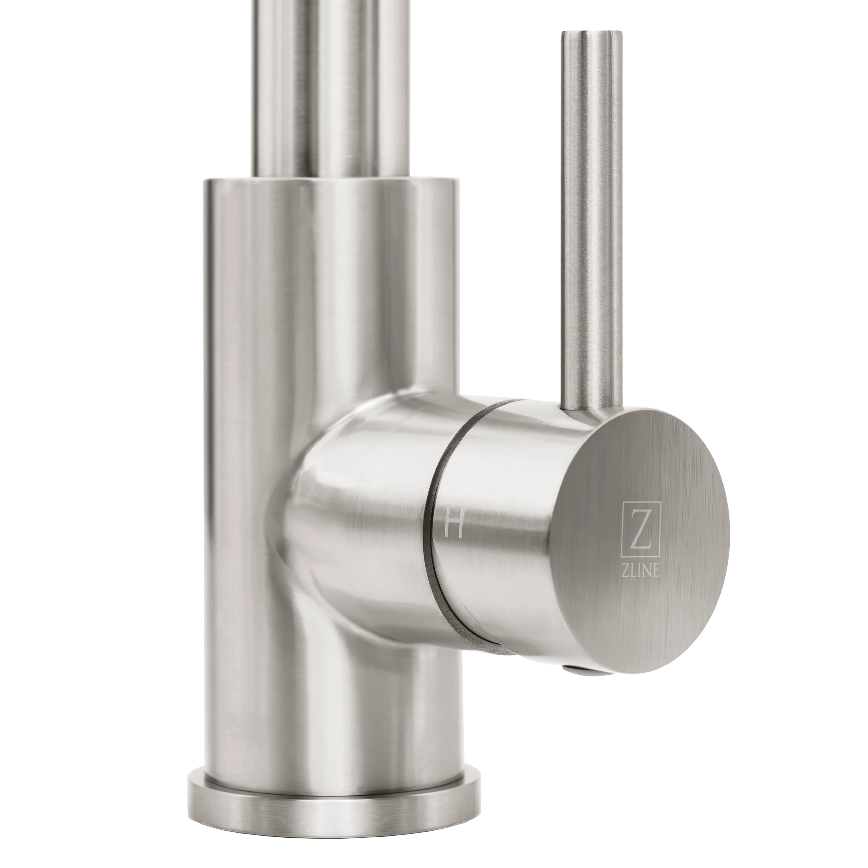 ZLINE Palisades Pull Down Single Handle Kitchen Faucet in Brushed Nickel (RBCN1-KF-BN) - Image 4