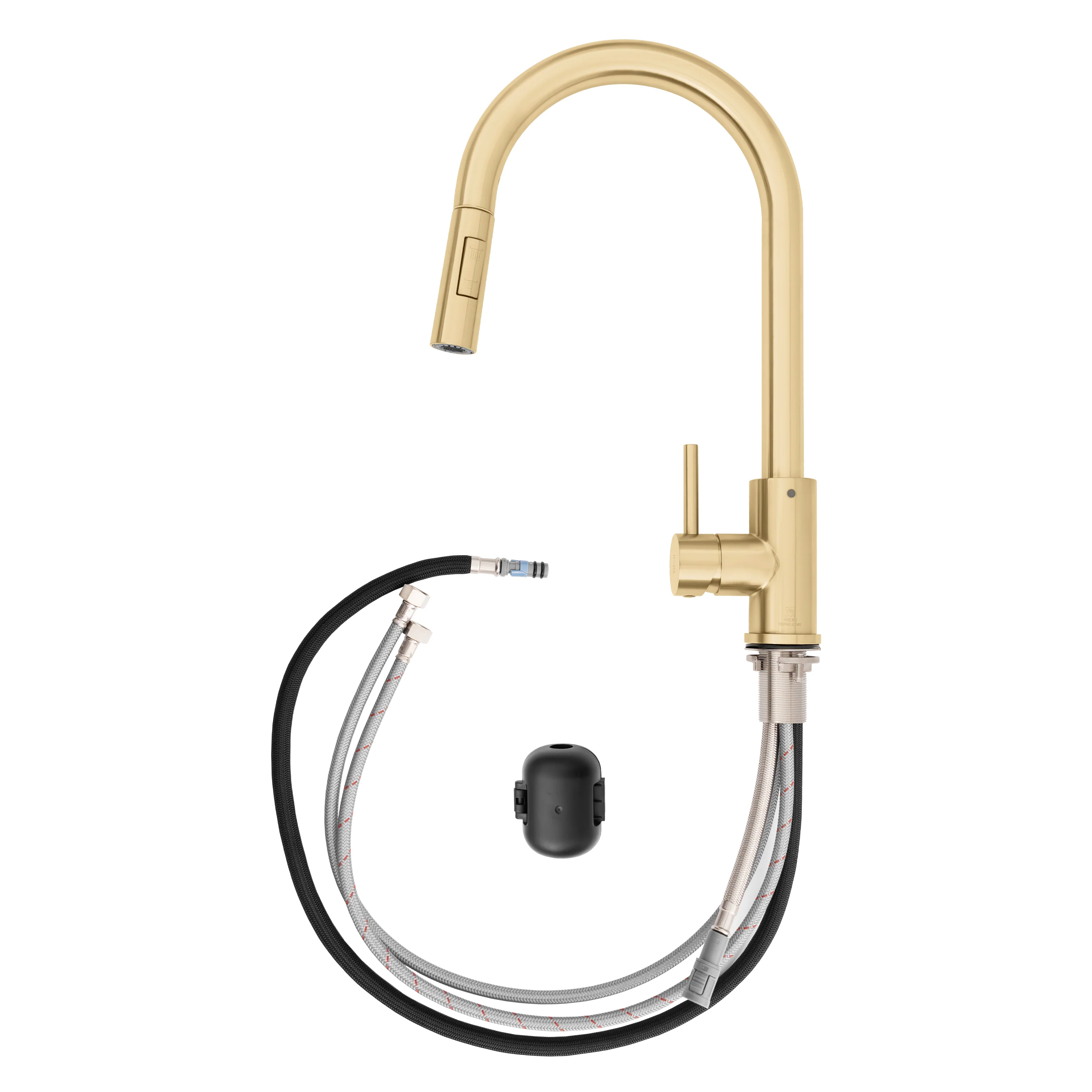 ZLINE Palisades Pull Down Single Handle Kitchen Faucet in Champagne Bronze (RBCN1-KF-CB) - Image 3